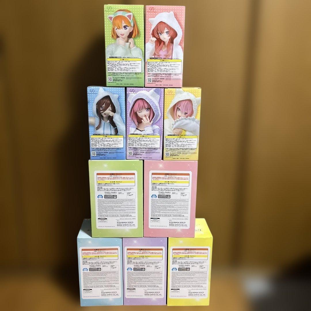 五等分の花嫁　フィギュア　10点セット