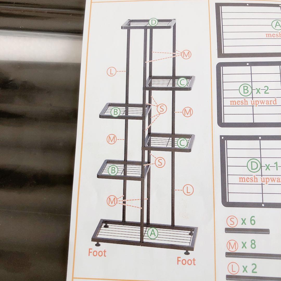 ☘️フラワースタンド ガーデンラック 園芸ラック プランタースタンド