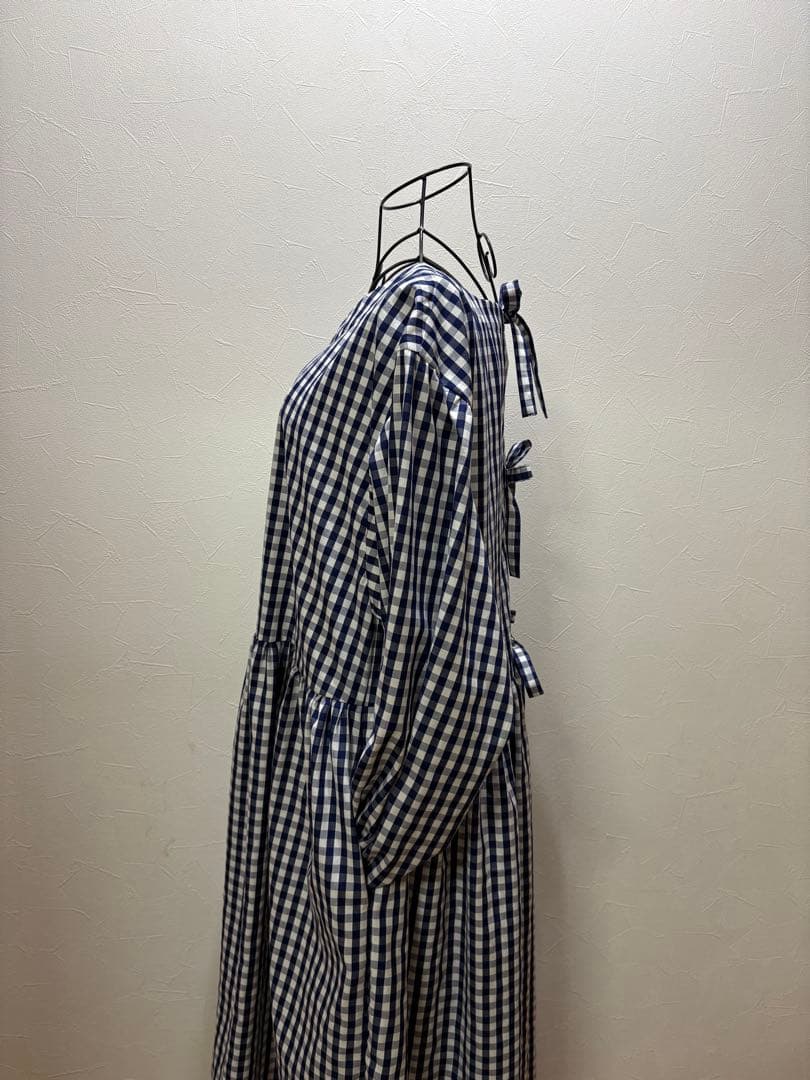 割烹着 おしゃれ ハンドメイド【日本製の播州織ブロード先染め綿100%】