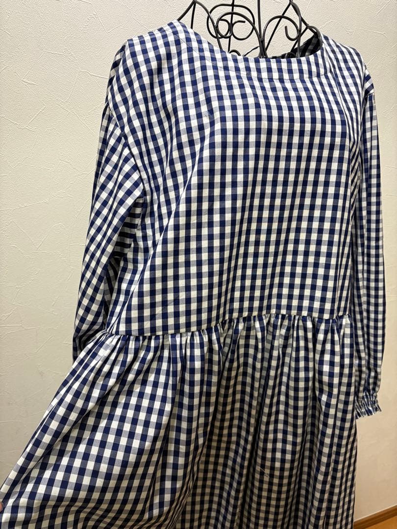 割烹着 おしゃれ ハンドメイド【日本製の播州織ブロード先染め綿100%】