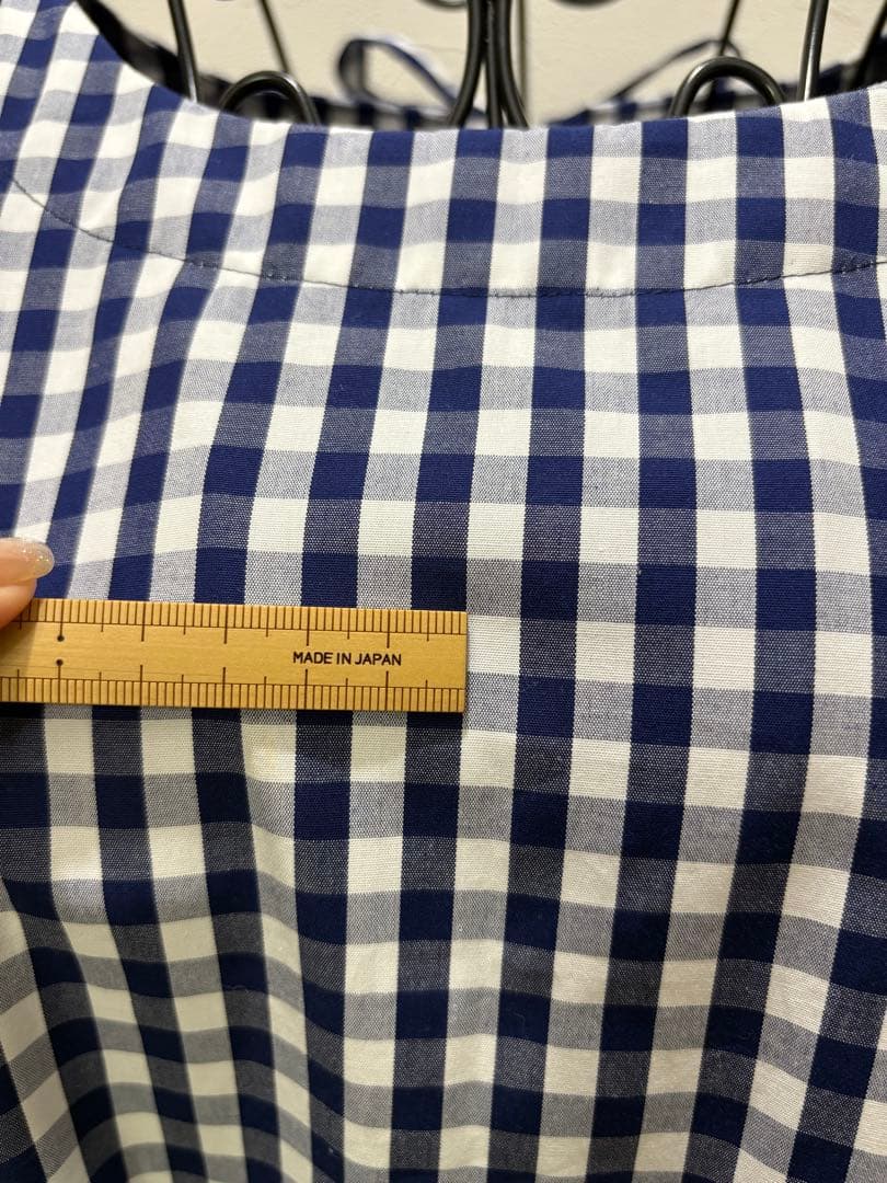 割烹着 おしゃれ ハンドメイド【日本製の播州織ブロード先染め綿100%】
