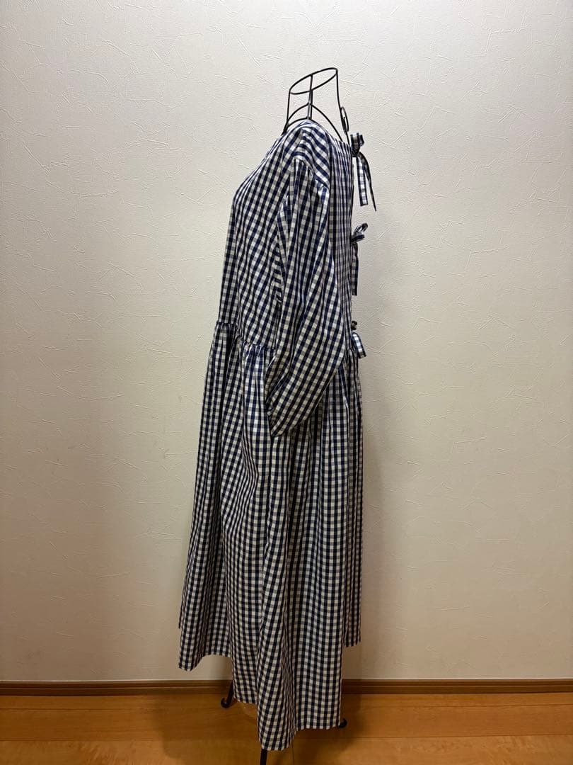 割烹着 おしゃれ ハンドメイド【日本製の播州織ブロード先染め綿100%】