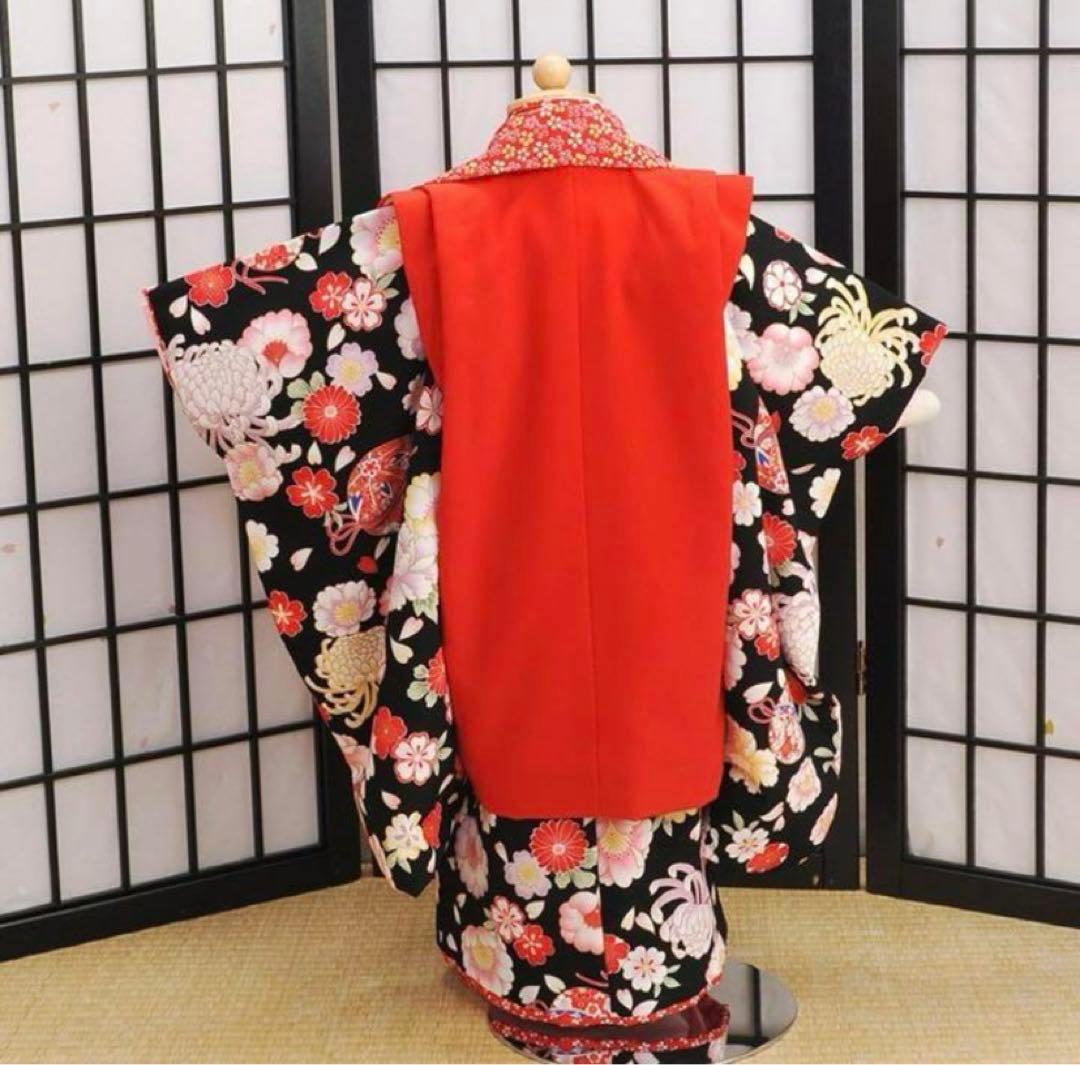七五三 着物 3歳 花夢二