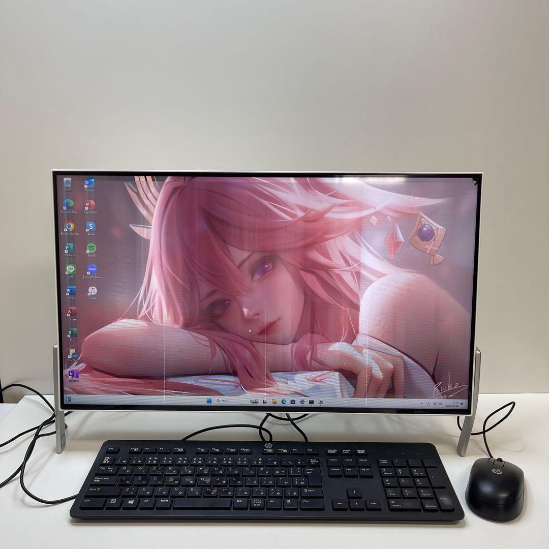 #580 富士通 FMVF70B3W 21.5インチ i7-7700HQ 16G