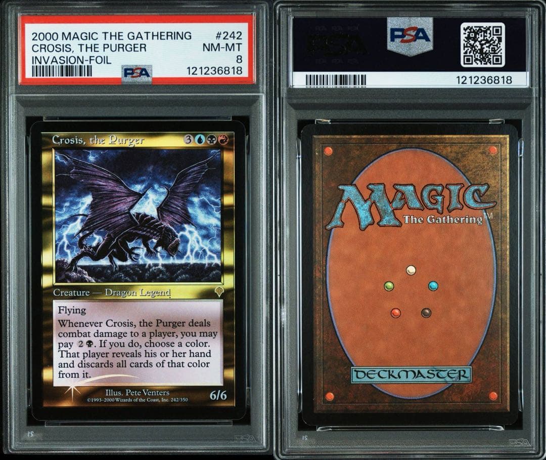 MTG PSA8 粛清するものクローシス 英語版foil