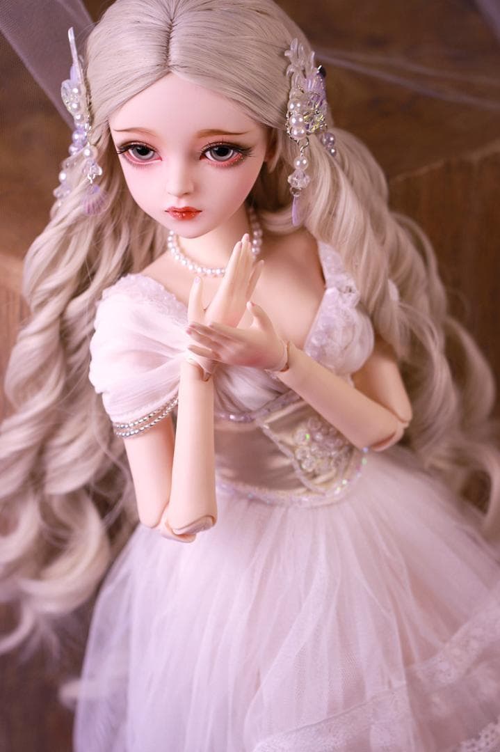 BJD1/3ドールフルセット♡本体 60cm 球体関節人形 眼球 洋服 メイク済