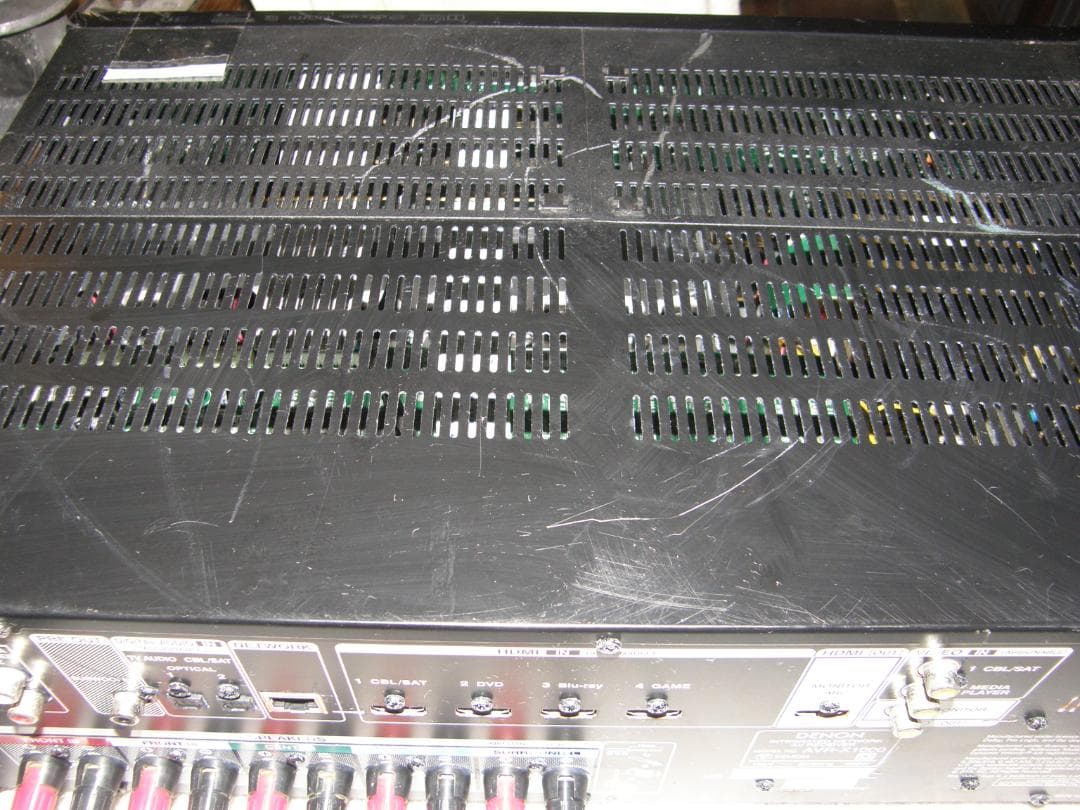 DENON・AVRECEIVER　AVR-X1000ジャンク品の出品です❣