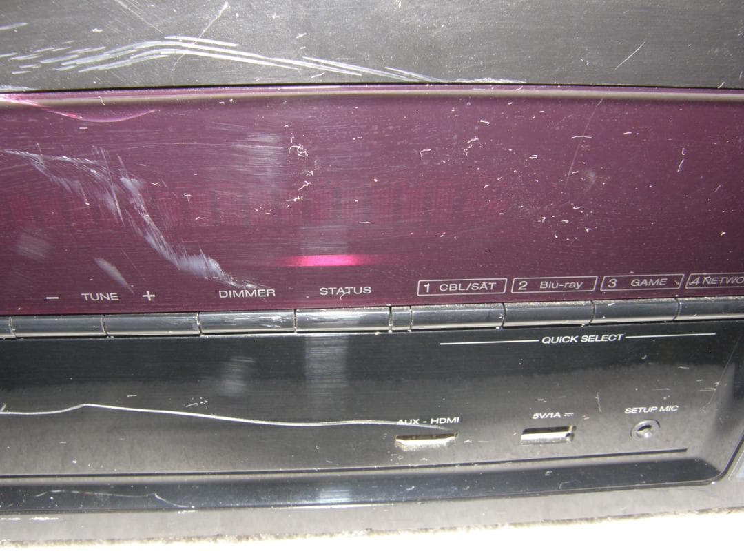 DENON・AVRECEIVER　AVR-X1000ジャンク品の出品です❣