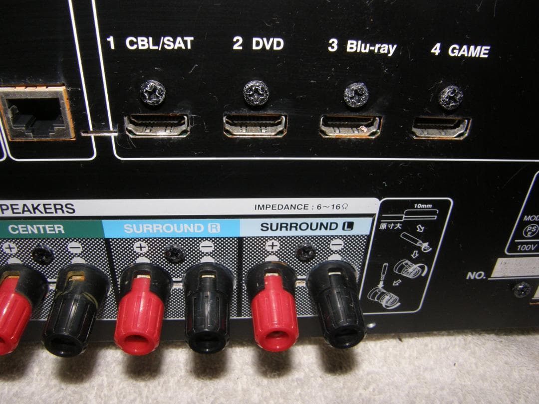 DENON・AVRECEIVER　AVR-X1000ジャンク品の出品です❣