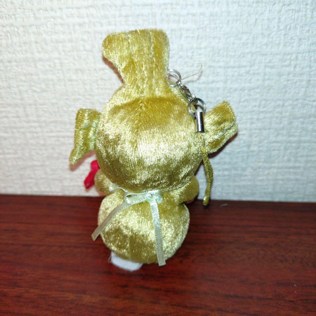 名古屋限定　モンチッチぬいぐるみストラップ　シャチホコ　金シャチ　匿名配送