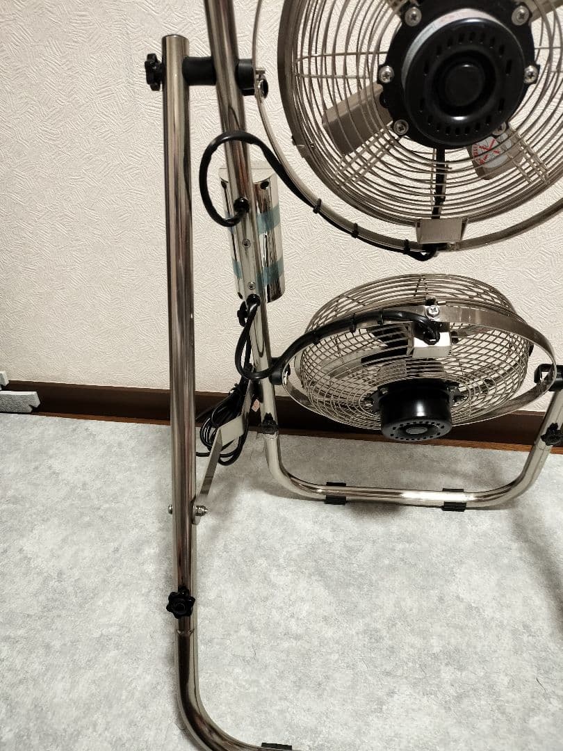 プリズメイト メタルデュアルファン 8インチ リモコン付 おしゃれ 家電　完売品