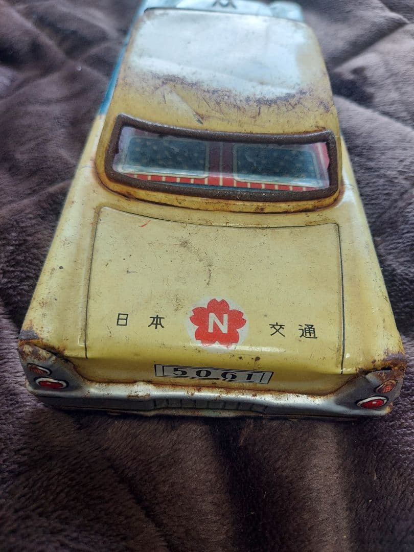昭和レトロ ブリキ 日本交通 タクシー