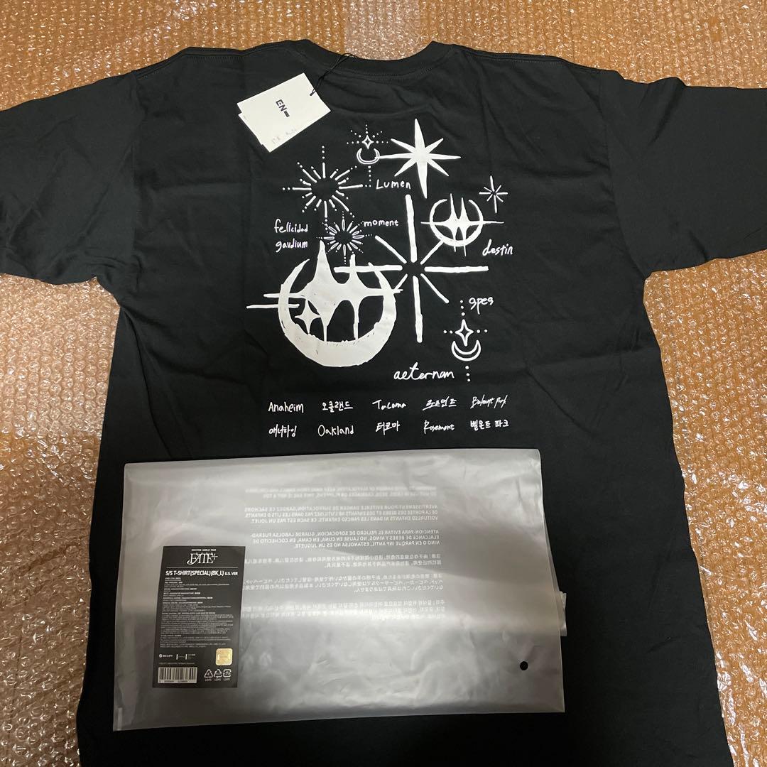 ENHYPEN FATE+ U.S.ver. Tシャツ Lサイズ 特典トレカ付き