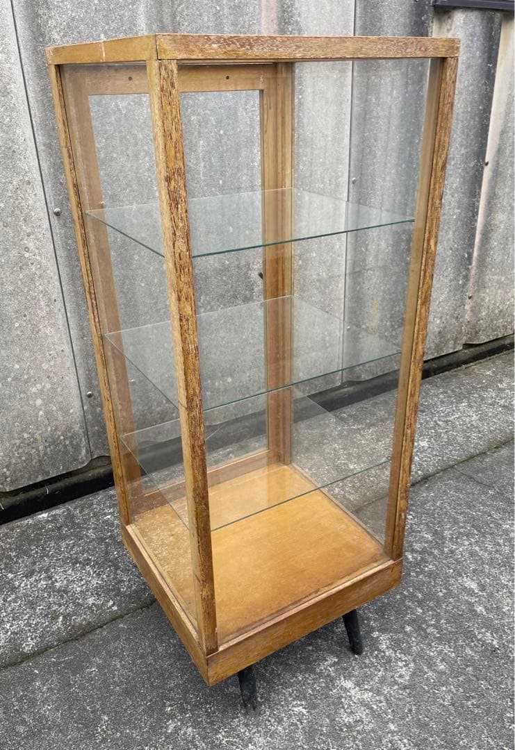 稀少/古道具/パンケース/ガラスケース/ショーケース/ディスプレイ/店舗什器/②