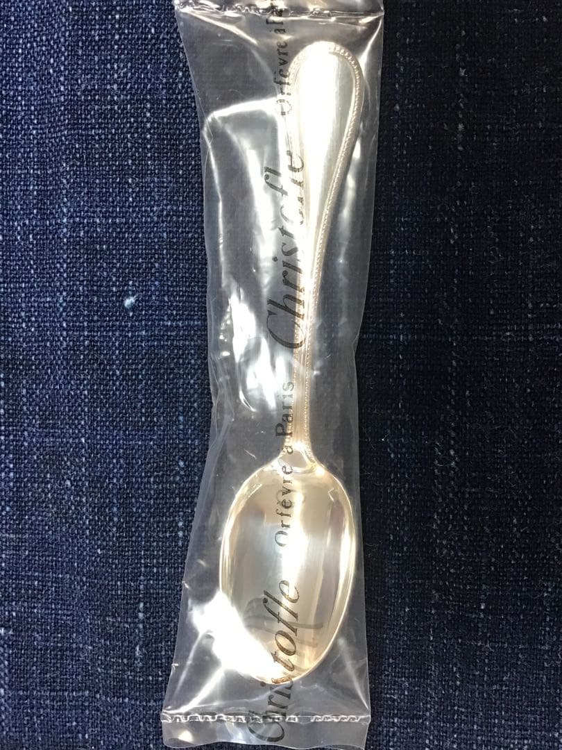 クリストフル　シルバーパール　デミタススプーン　3本セット　エスプレッソスプーン