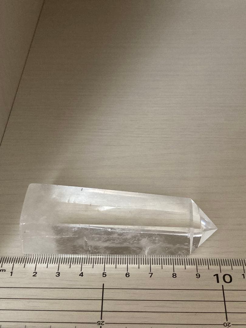 エンジェルラダークォーツ　天然　水晶　ポイント　原石　鉱物　置物パワーストーン