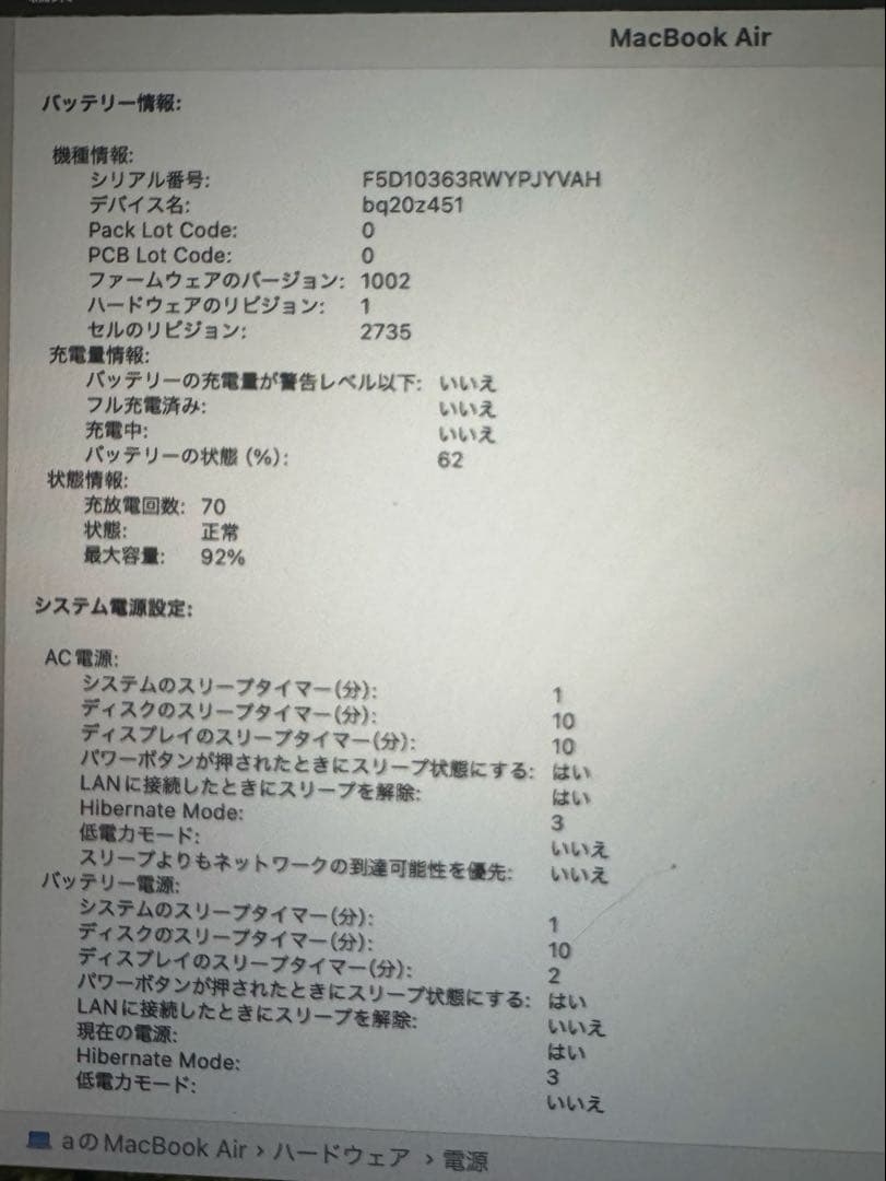 MacBook シルバー 本体(箱付き)