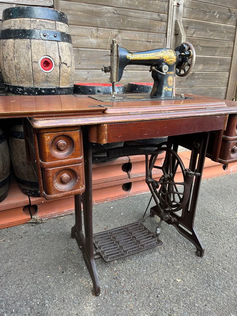 ミシン引き出し4個付き天板 ミシン天板 ミシンテーブル インテリアテーブル