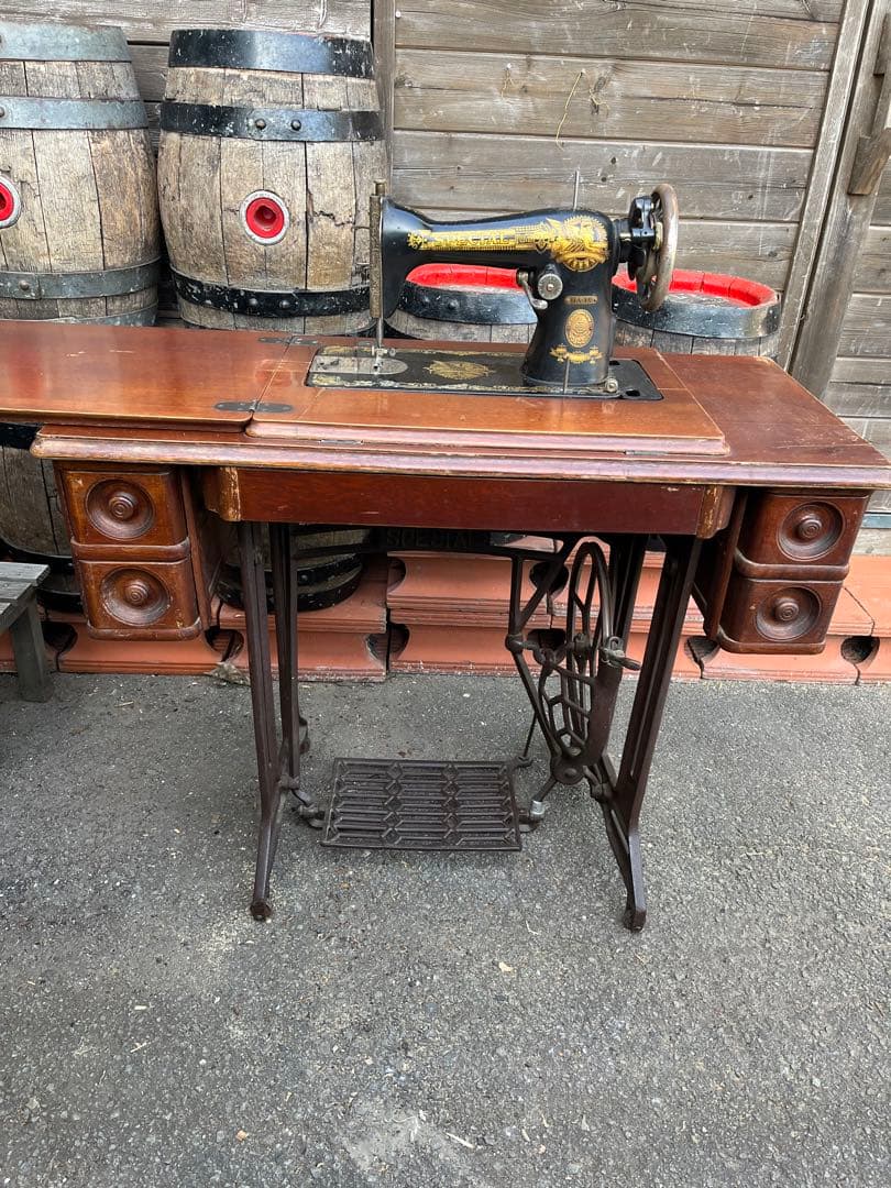 ミシン引き出し4個付き天板 ミシン天板 ミシンテーブル インテリアテーブル