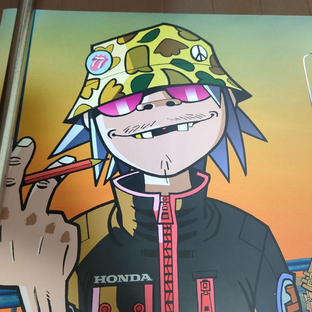 Gorillaz - ゴリラズ　ポスター2001年当時物