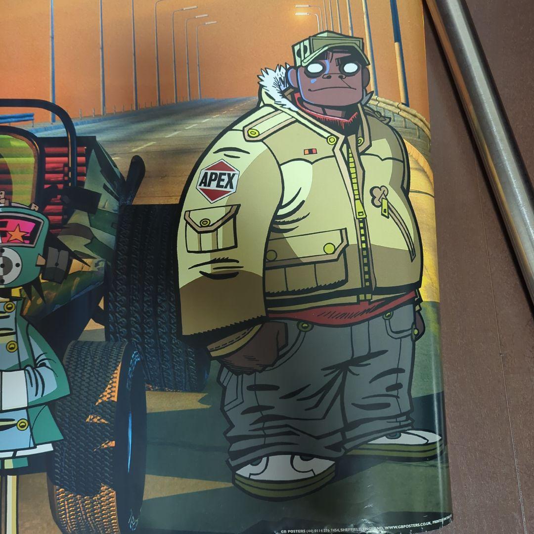 Gorillaz - ゴリラズ　ポスター2001年当時物