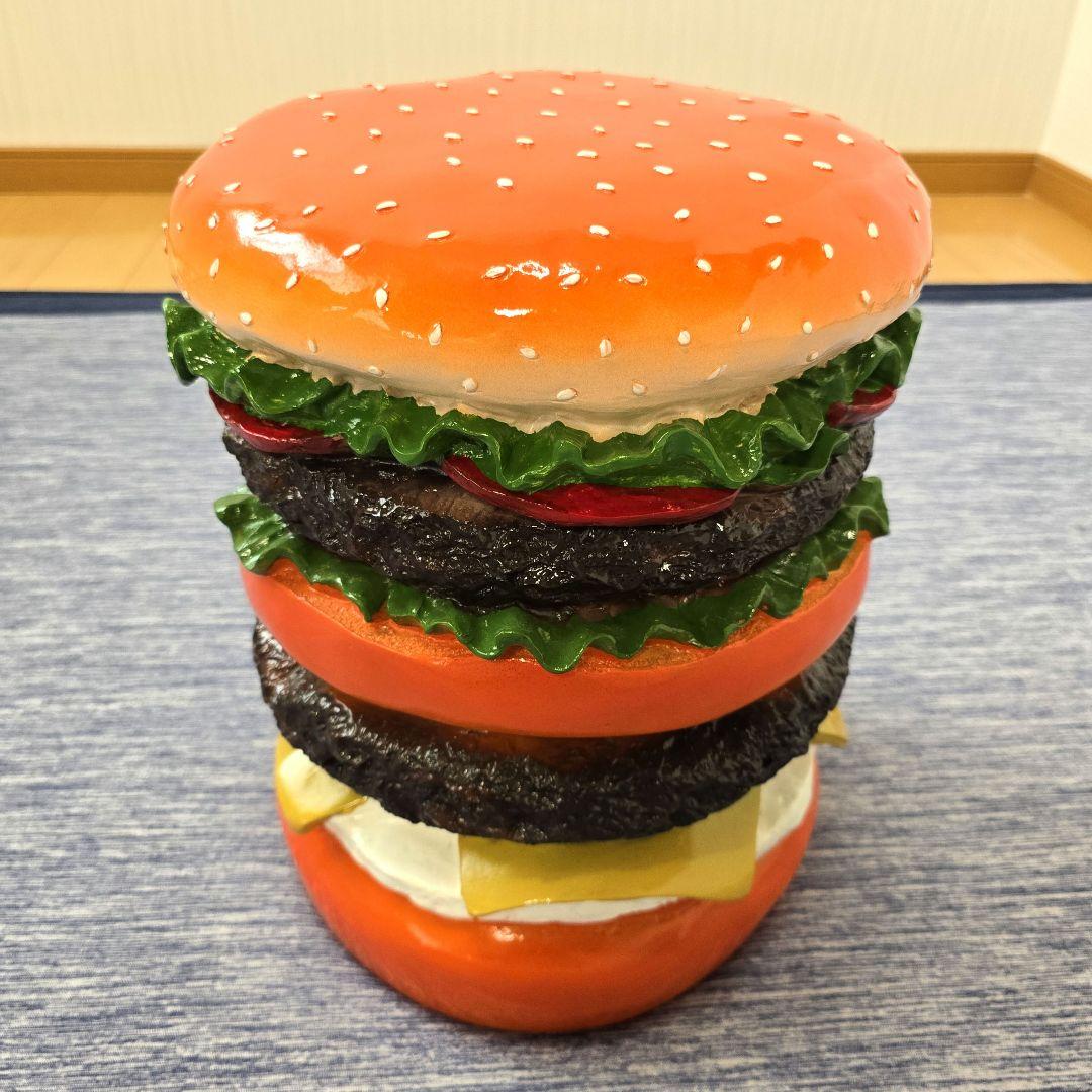 な*わ様 美品 ハンバーガー チェア 椅子 スツール おもしろ雑貨 イースね