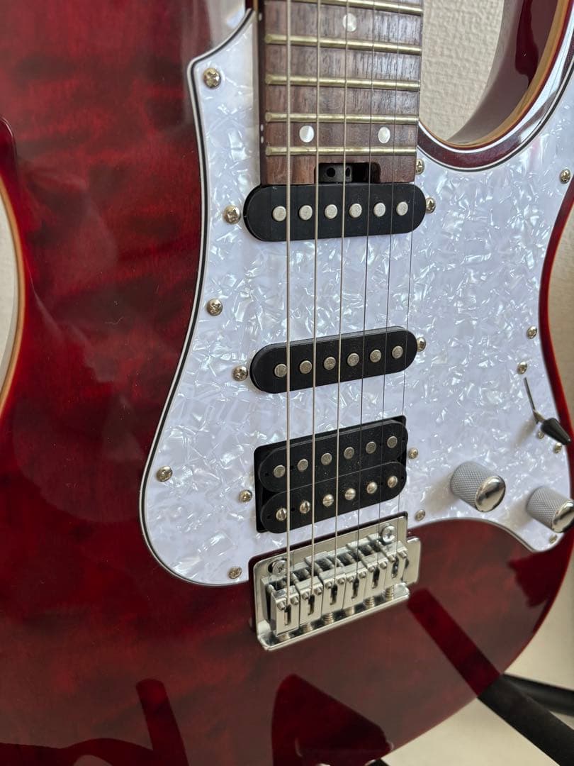 ギター GrassRoots G-SNAPPER-CTM Thru Red