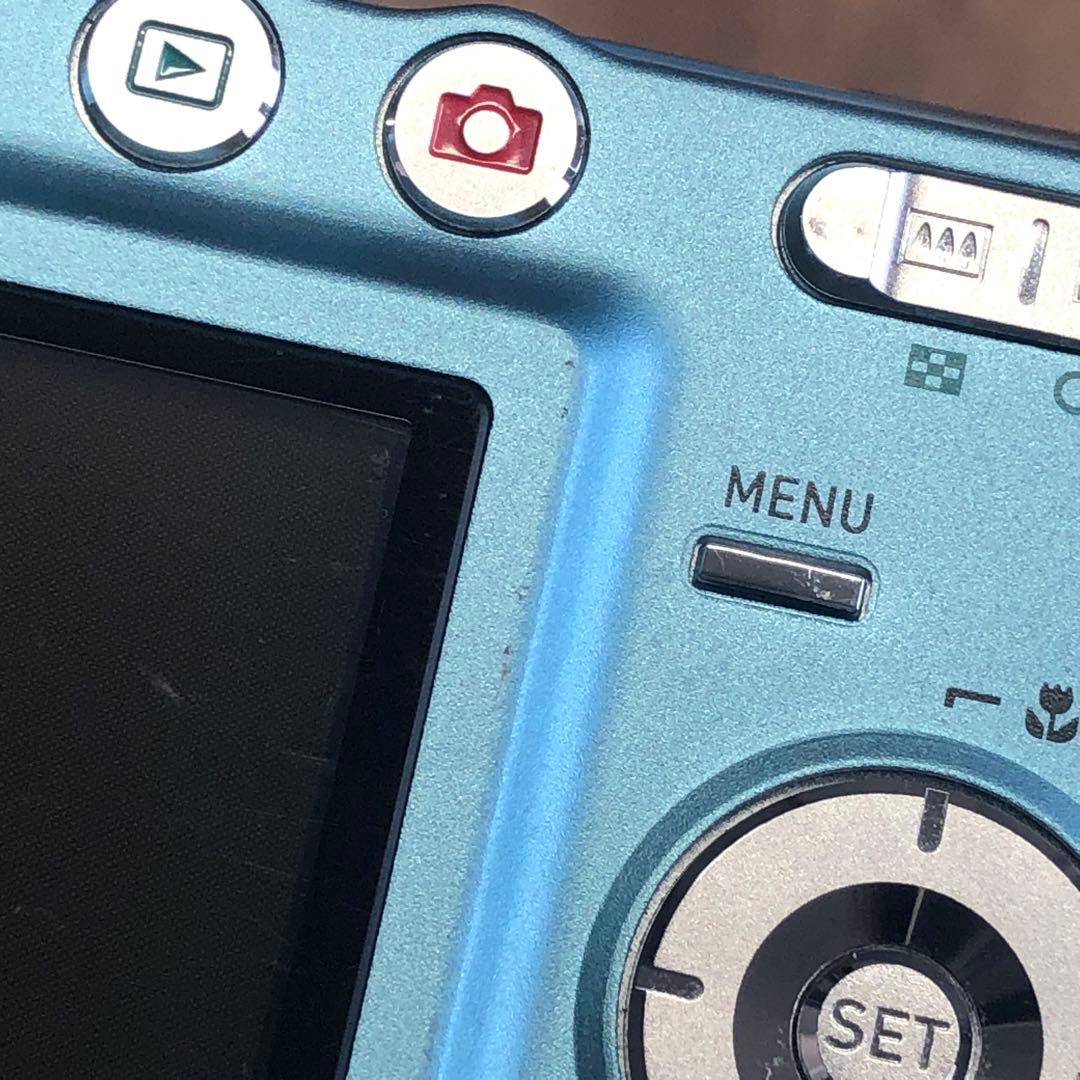 動作確認済 CASIO EXILIM EX-Z40 ミントブルー