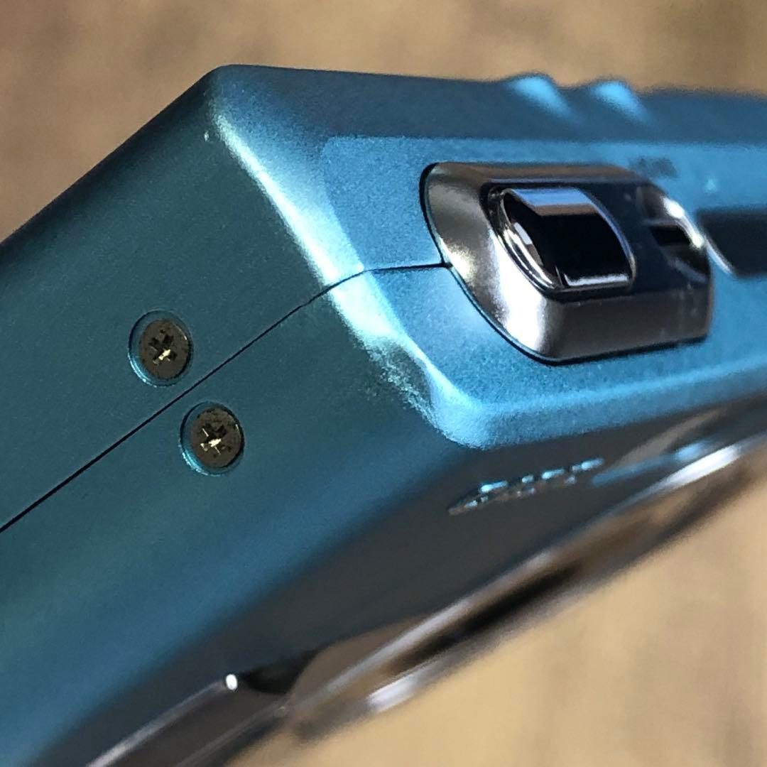 動作確認済 CASIO EXILIM EX-Z40 ミントブルー