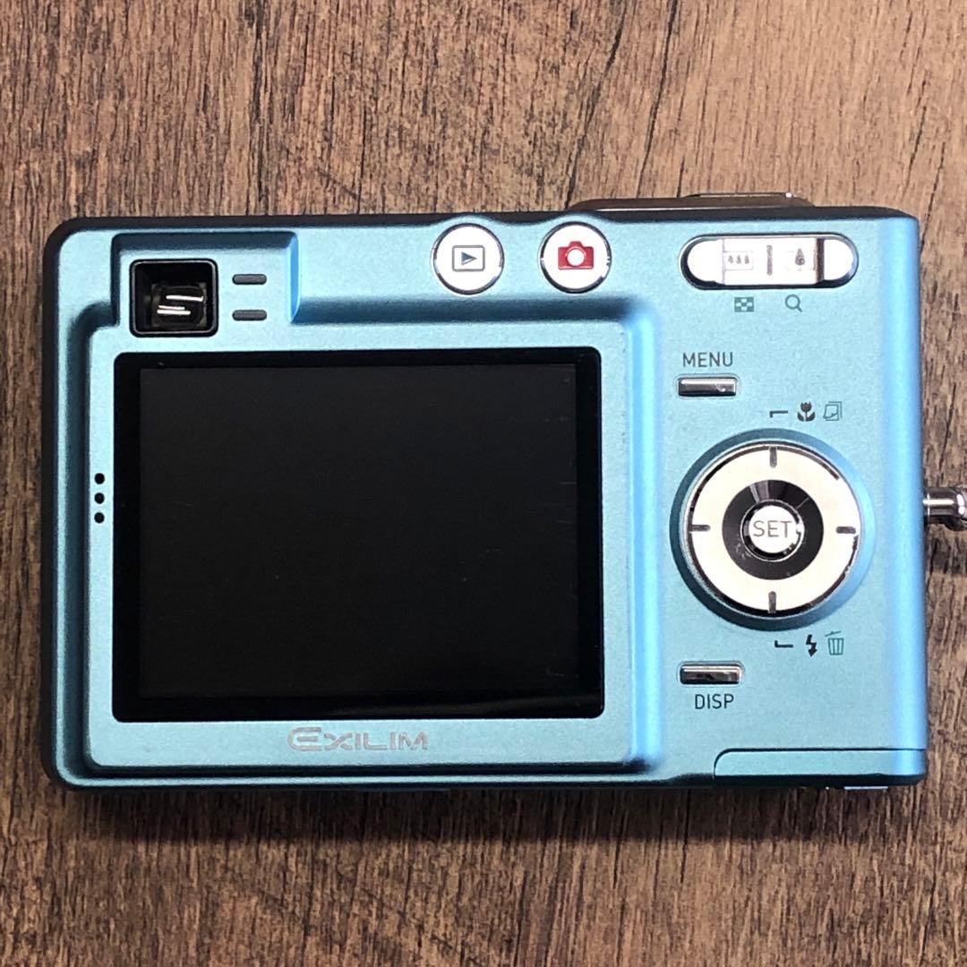 動作確認済 CASIO EXILIM EX-Z40 ミントブルー