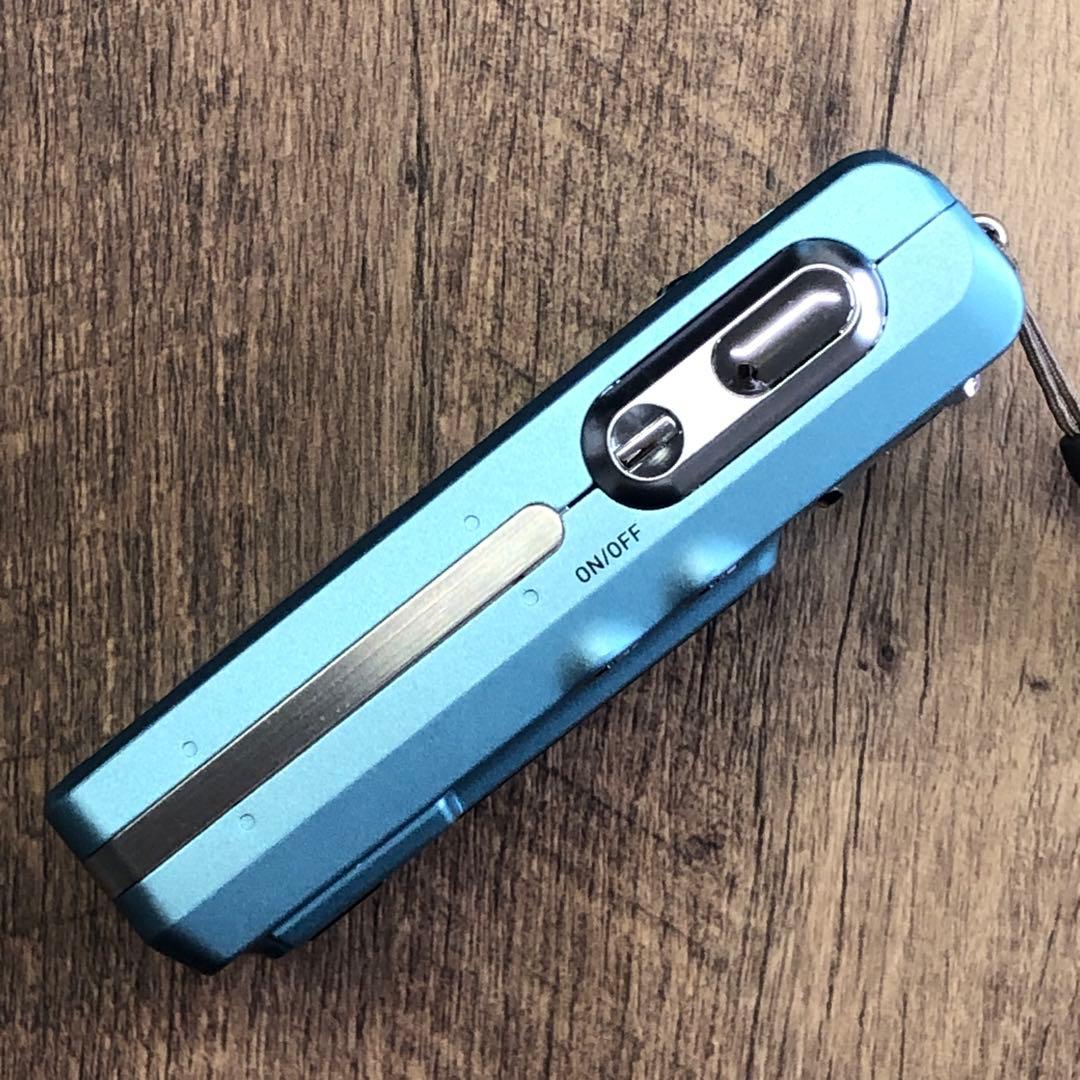 動作確認済 CASIO EXILIM EX-Z40 ミントブルー