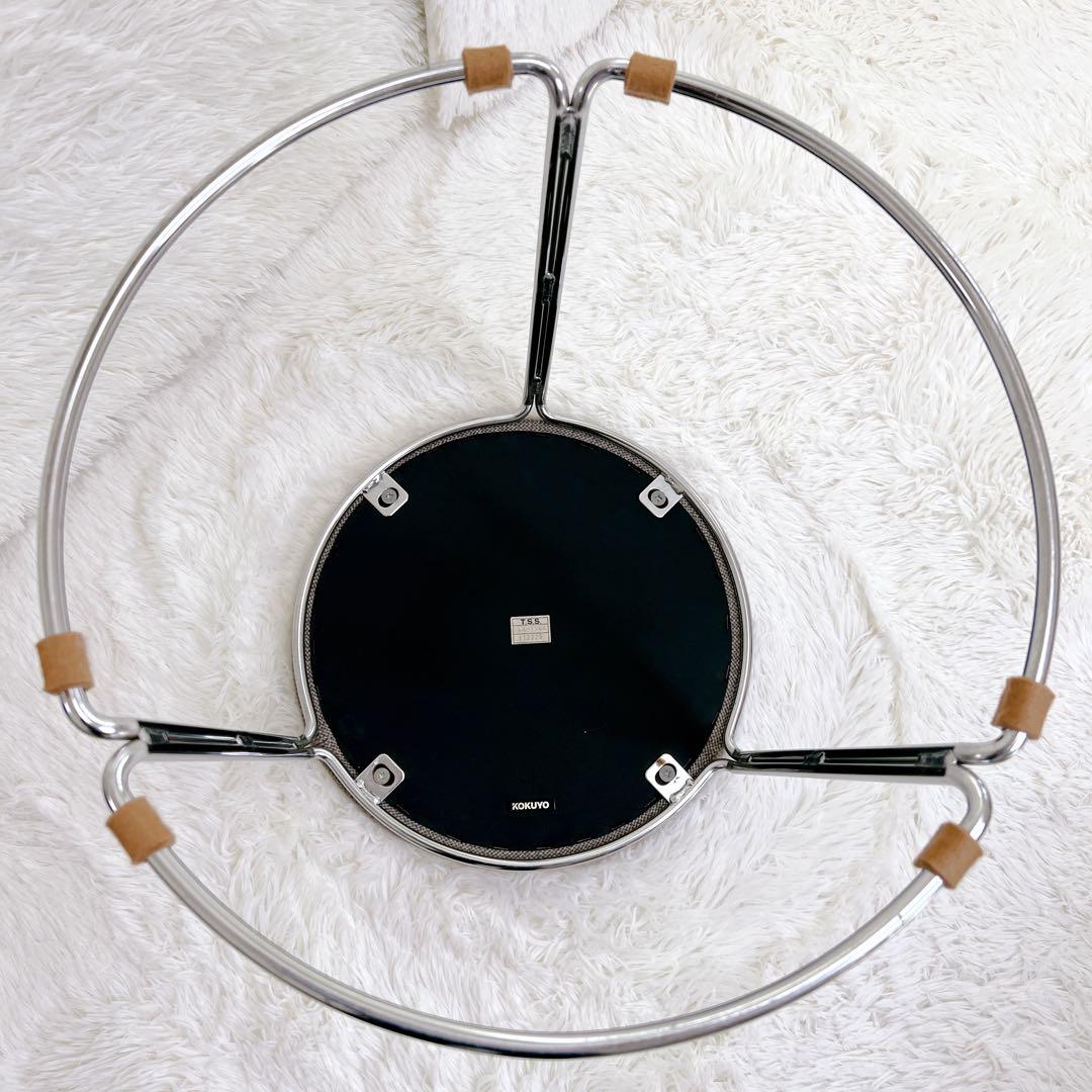 最終✨4個セット✨ KOKUYO 会議イス メタルフレーム 丸イス スツール 丸