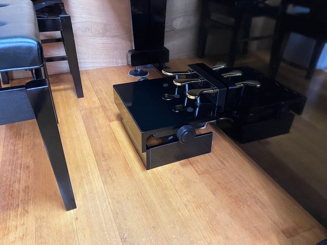 RAKU ピアノ補助ペダル 黒