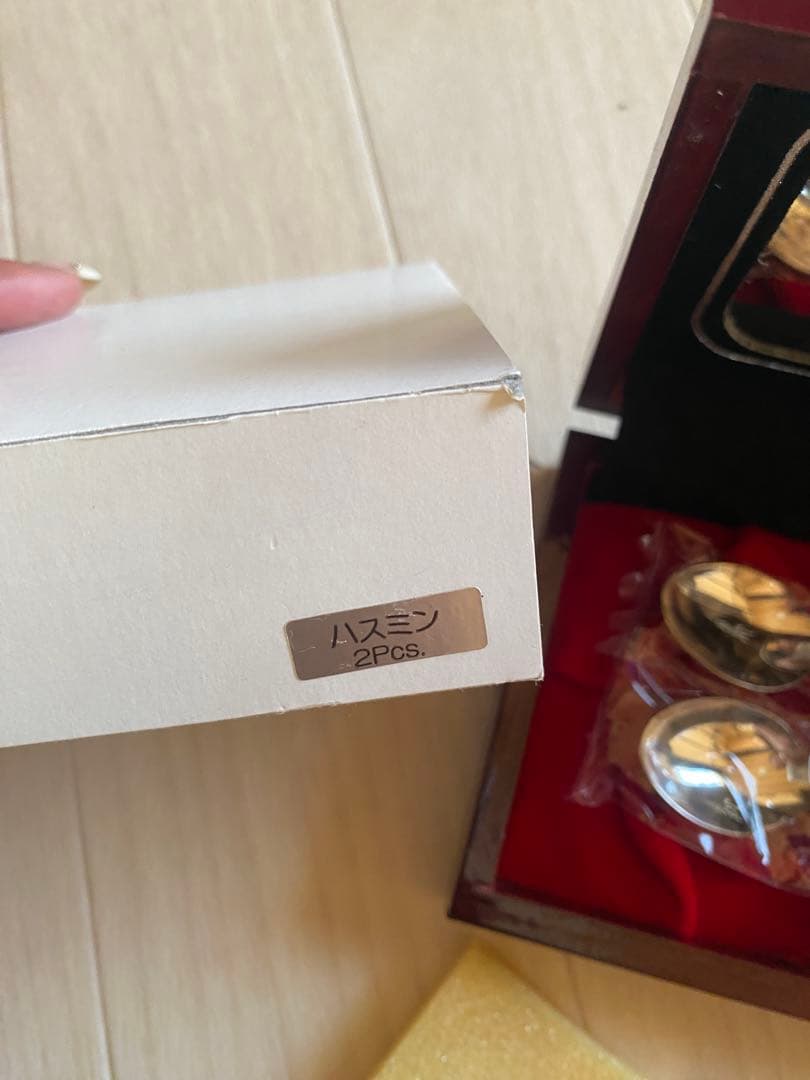 加藤金属　純銀　スプーン　950