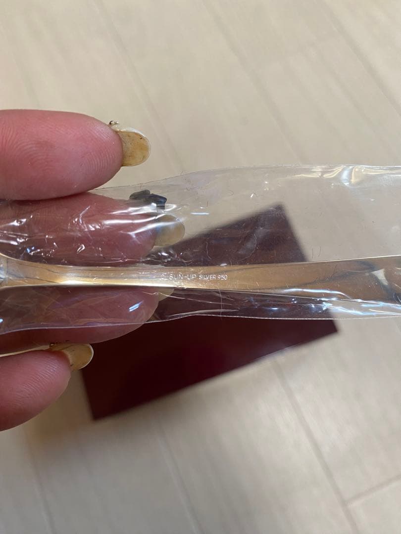 加藤金属　純銀　スプーン　950