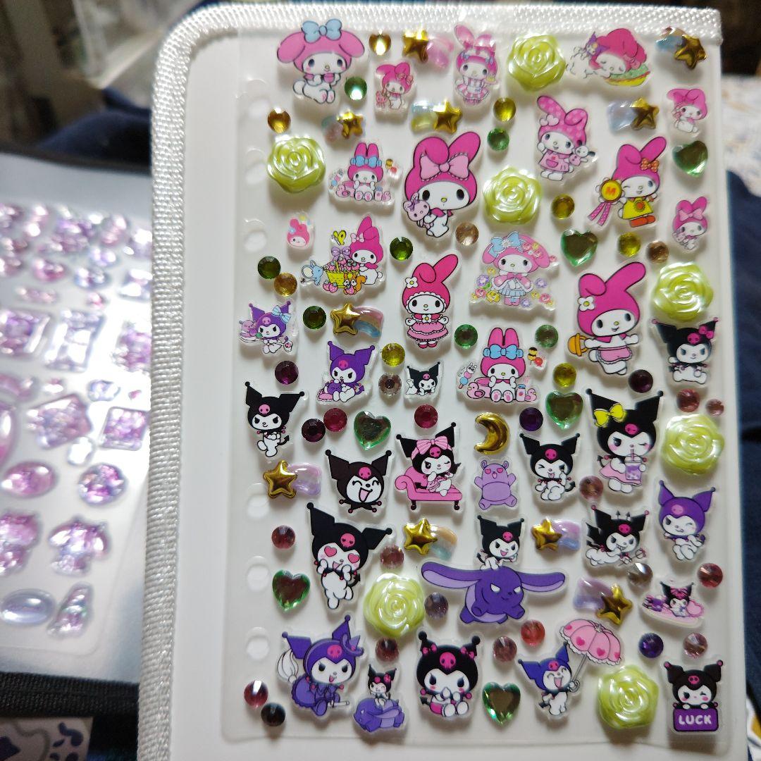 シール帳A5サンリオぎっしり15P!!25000円相当最近のシール貼ってます!
