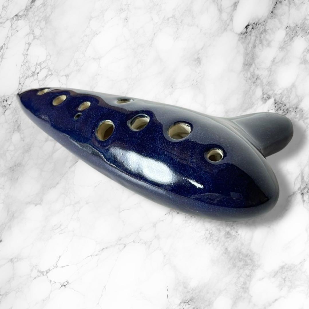 AULOS アウロス製 オカリナ グラデーションブルー