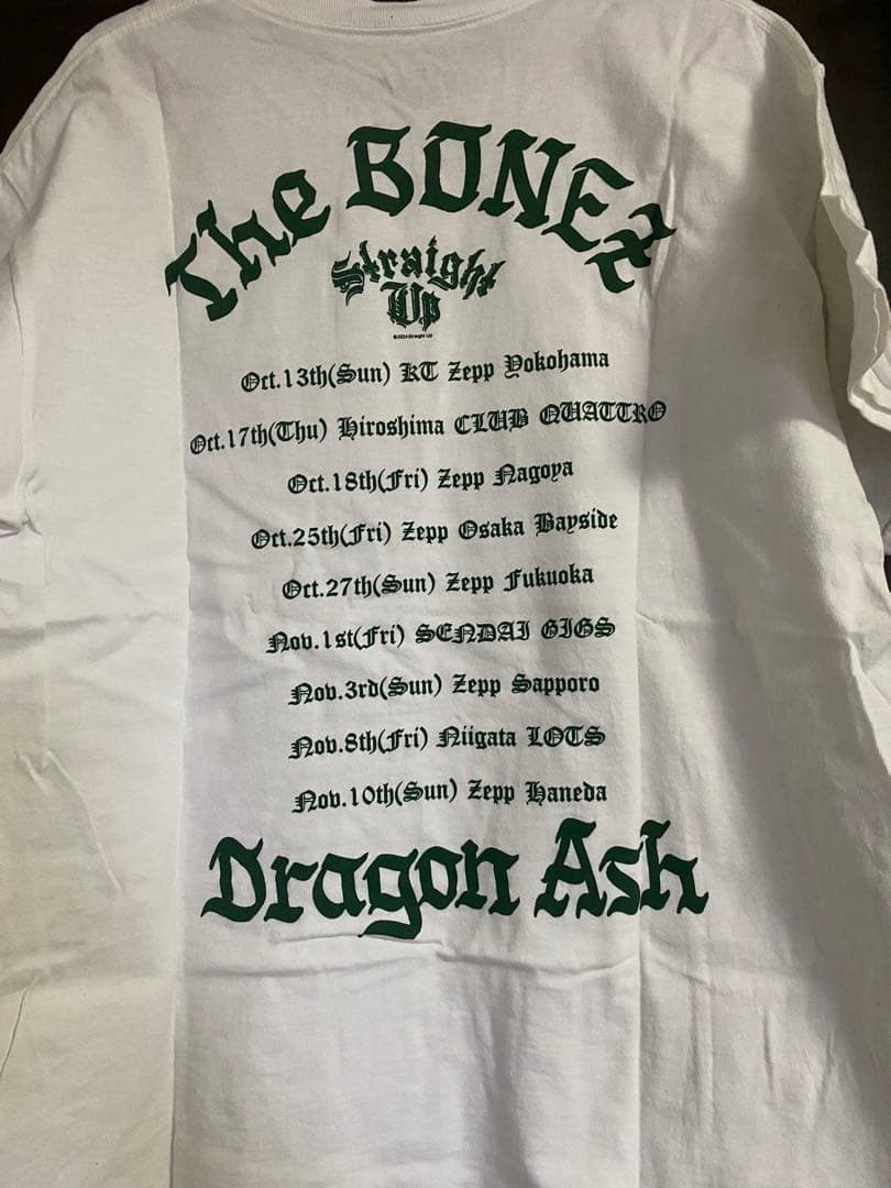 The BONEZ × Dragon Ash Straight Up Tee
