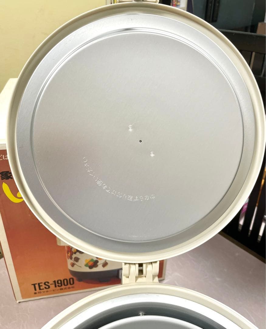 08340 展示品❗️レトロ❗️希少品❗️1.1升/1.9L保温ジャー電子ジャー1升