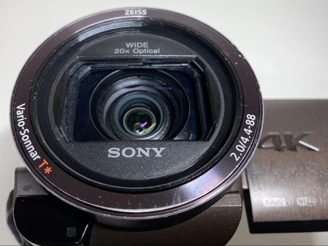SONY FDR-AX45A 4Kビデオカメラ ジャンク