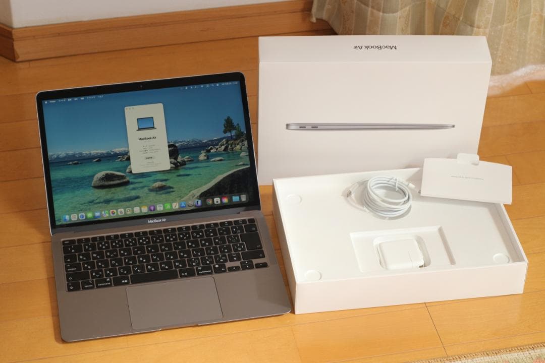 Apple MacBook Air (M1) 8GB/512GB 充放電20回