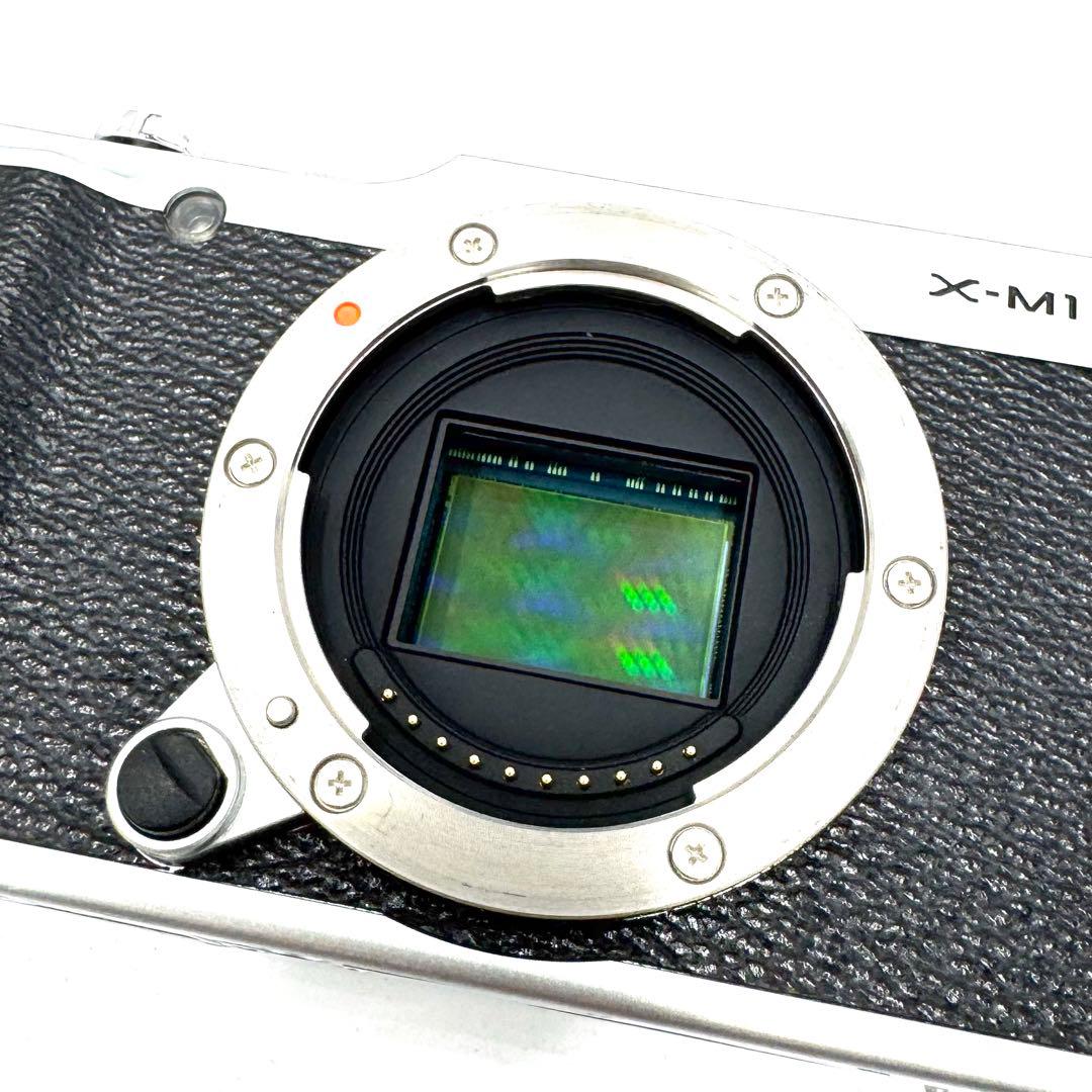 動作良好 FUJIFILM X-M1 シルバー XC 16-50mm OIS