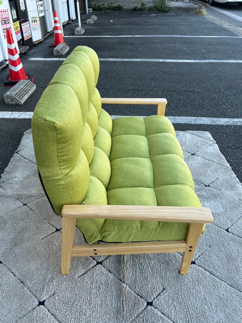 【福岡市限定】2人掛けソファ ハイバックソファ リクライニング式