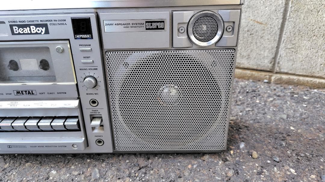 【COLUMBIA】コロムビアラジカセ RN-3500M　ジャンク扱い
