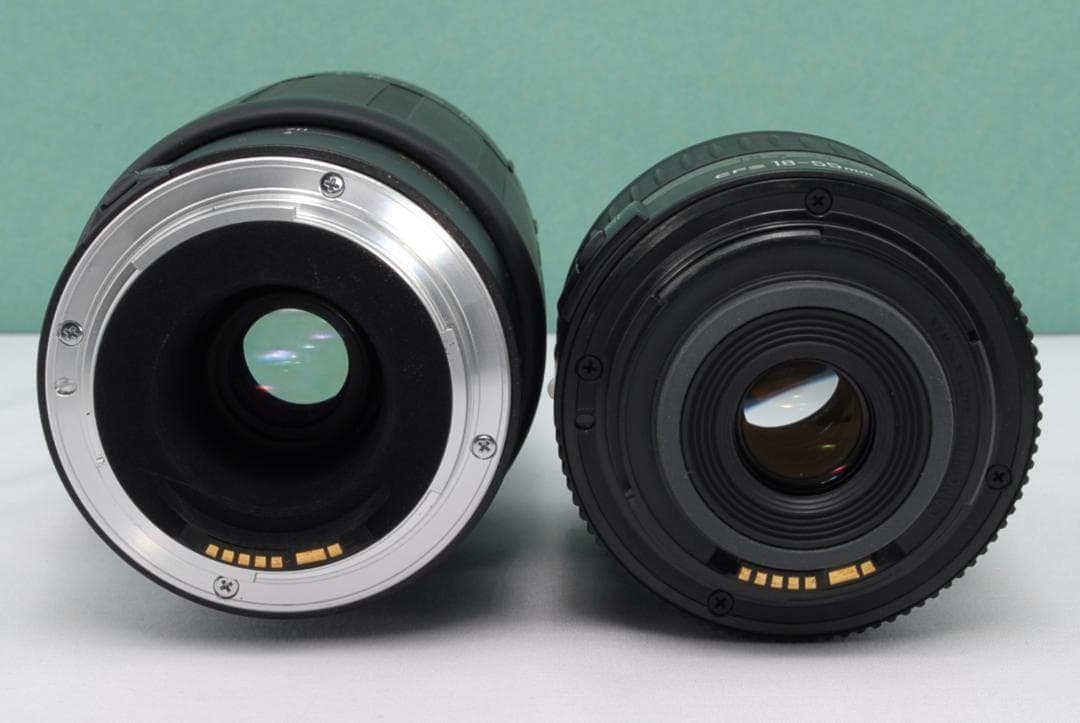 ☘️初心者向き✨️ Canon Kiss X2 一眼レフ 望遠 Wレンズセット