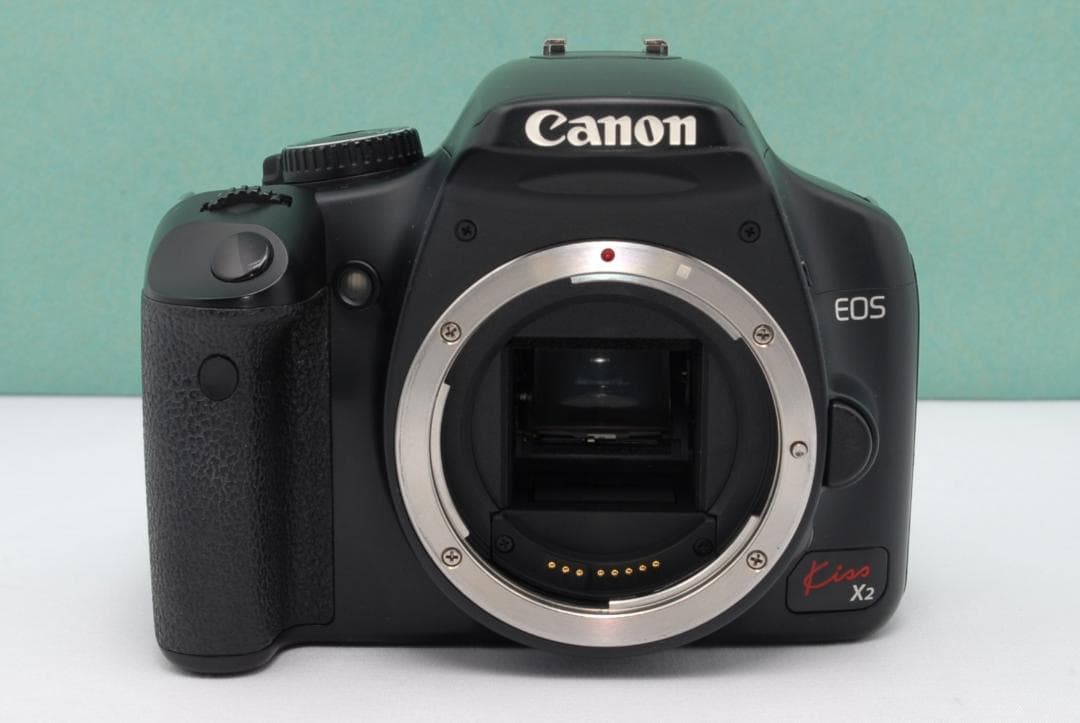 ☘️初心者向き✨️ Canon Kiss X2 一眼レフ 望遠 Wレンズセット