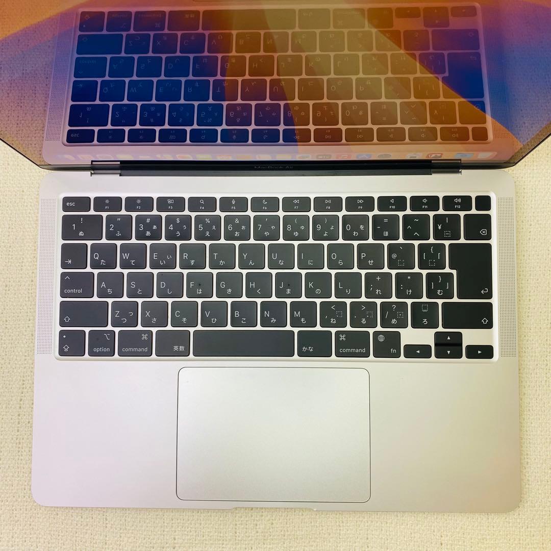 【即日発送】M1 Macbookair 2020 シルバー バッテリー良好