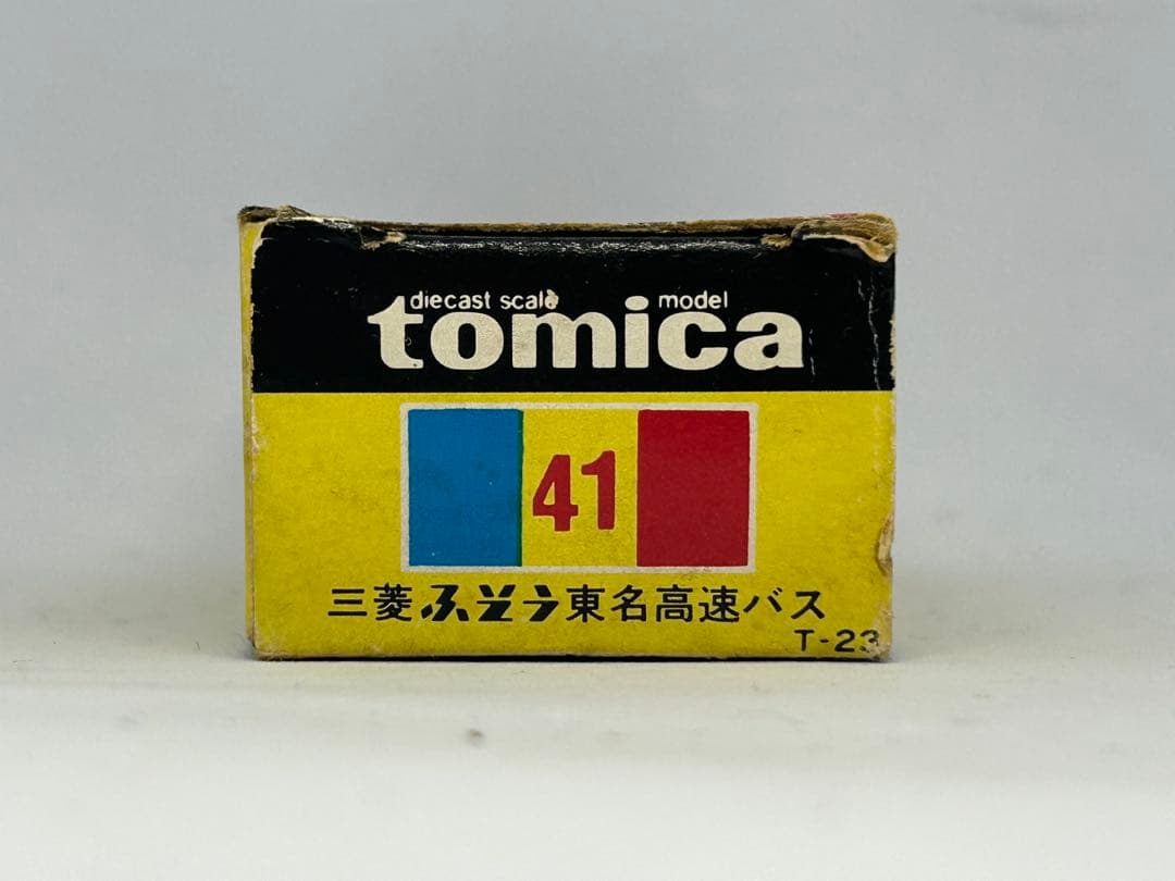 トミカ No.41 三菱ふそう 東名高速バス 新宿小田急特注 日本製 黒箱