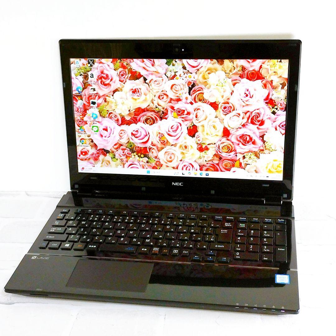 たっぷり1TB！Blu-ray Windows11 ノートパソコン カメラ付き