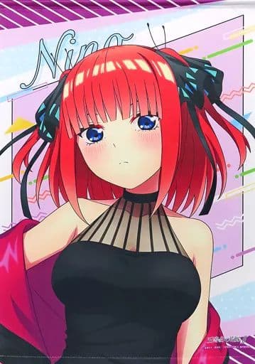 中野 二乃 5等分の花嫁 等身大 特大 タペストリー 6本セット コミケ